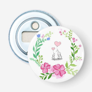 Knop Flesopener Olifant Button Flesopener