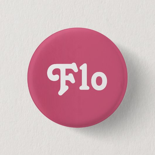 Knop Flo Ronde Button 3,2 Cm (Voorkant)