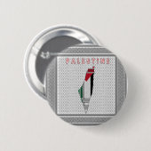 Knop Free Palestine - Palestinian Pin Button (Voorkant /achterkant)