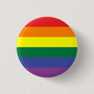 Knop Gay Pride Flag Ronde Button 3,2 Cm
