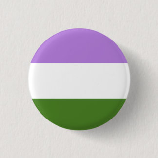 Knop Genderqueer Pride Flag Ronde Button 3,2 Cm
