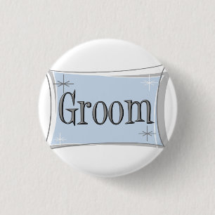 Knop Groom Ronde Button 3,2 Cm