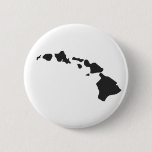 Knop Hawaiian Island Chain Ronde Button 5,7 Cm