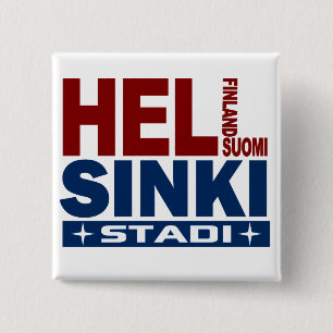 Knop Helsinki Vierkante Button 5,1 Cm