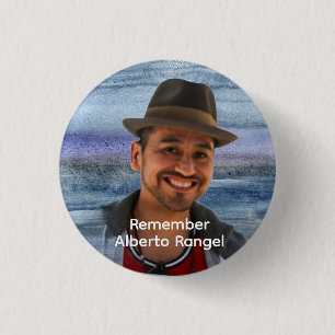 Knop: Herinner Alberto Rangel Ronde Button 3,2 Cm
