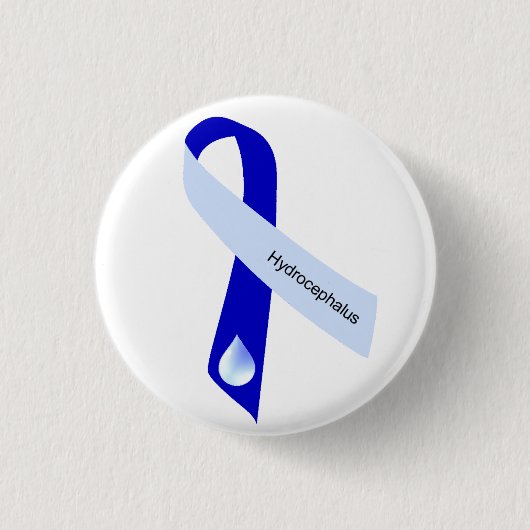 Knop Hydrocephalus Ronde Button 3,2 Cm (Voorkant)