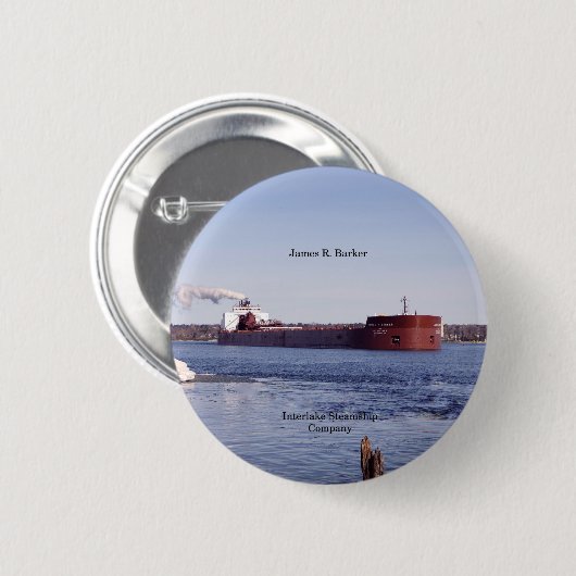 Knop James R. Barker Ronde Button 5,7 Cm (Voorkant /achterkant)