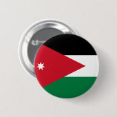 knop Jordaanvlag Ronde Button 5,7 Cm (Voorkant /achterkant)