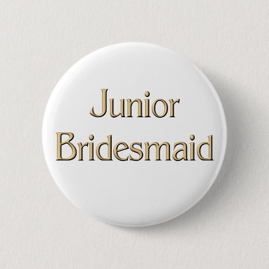 Knop Junior bridesmaid Ronde Button 5,7 Cm (Voorkant)