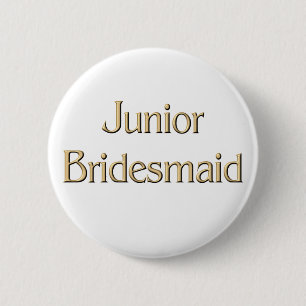 Knop Junior bridesmaid Ronde Button 5,7 Cm
