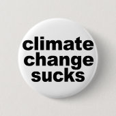 Knop Klimaatverandering Ronde Button 5,7 Cm (Voorkant)