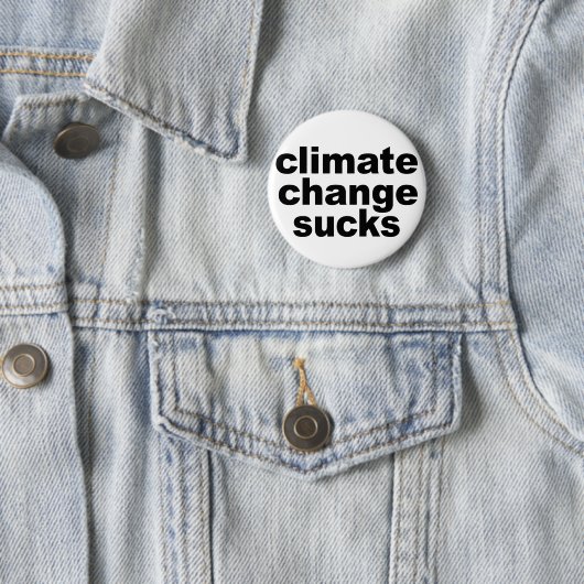 Knop Klimaatverandering Ronde Button 5,7 Cm (In situ)