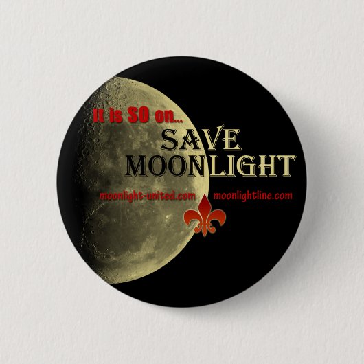 Knop Moonlight opslaan Ronde Button 5,7 Cm (Voorkant)