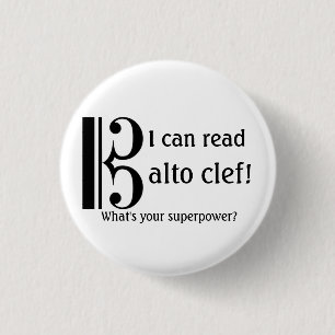 Knop Muziek Ronde Button 3,2 Cm