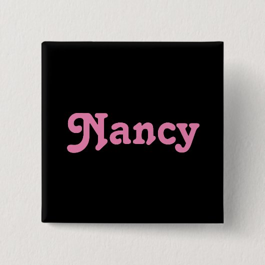 Knop Nancy Vierkante Button 5,1 Cm (Voorkant)