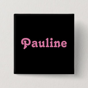 Knop Pauline Vierkante Button 5,1 Cm