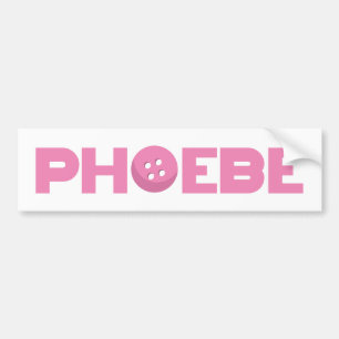 Knop Phoebe Bumpersticker