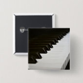 Knop Piano Keys Vierkante Button 5,1 Cm (Voorkant /achterkant)
