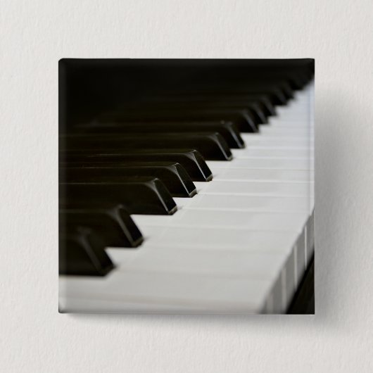 Knop Piano Keys Vierkante Button 5,1 Cm (Voorkant)
