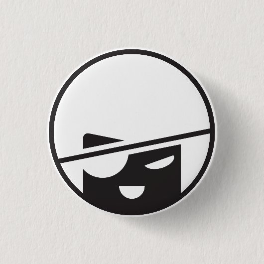 Knop Pirate Tran van jaesond Ronde Button 3,2 Cm (Voorkant)