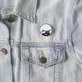 Knop Pirate Tran van jaesond Ronde Button 3,2 Cm (In situ)