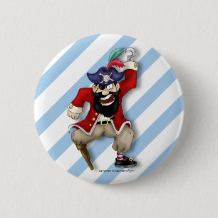 Knop Piraten Ronde Button 5,7 Cm