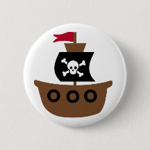 Knop Piratenschip