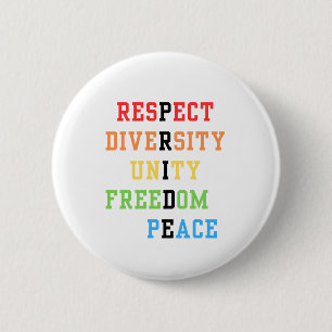 Knop Pride Ronde Button 5,7 Cm
