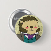 Knop Pushkin-cameo Ronde Button 5,7 Cm (Voorkant /achterkant)