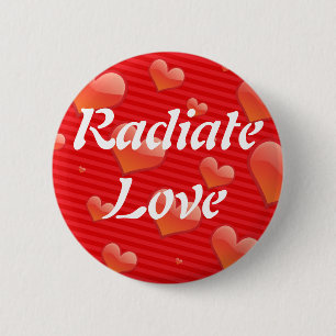 Knop Radiate Love Ronde Button 5,7 Cm