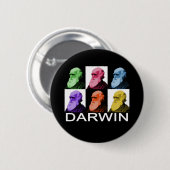 Knop Rainbow Darwin Ronde Button 5,7 Cm (Voorkant /achterkant)