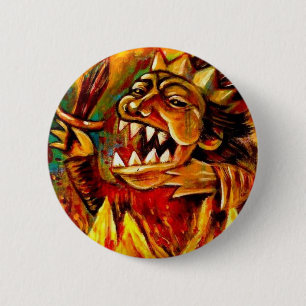 Knop Rebel Ronde Button 5,7 Cm