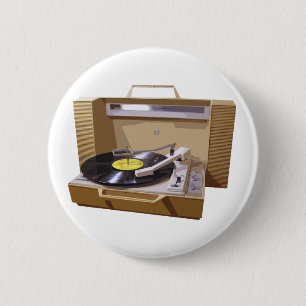 Knop Record Player Ronde Button 5,7 Cm