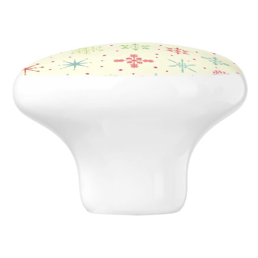 knop Retro sterren (Zijkant)