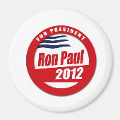 Knop Ron Paul 2012 Magneet (Voorkant)