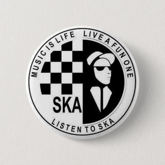 knop ska ronde button 5,7 cm