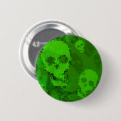 Knop Skull Specters Ronde Button 5,7 Cm (Voorkant /achterkant)
