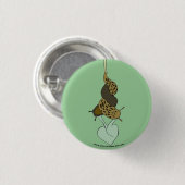Knop Slug Love Ronde Button 3,2 Cm (Voorkant /achterkant)