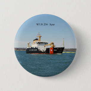 Knop Spar Ronde Button 5,7 Cm