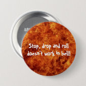 Knop Stoppen, neerzetten en draaien Ronde Button 7,6 Cm (Voorkant /achterkant)