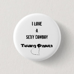 Knop Team Owen Ronde Button 3,2 Cm