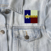 Knop Texas SECEDE vierkant Vierkante Button 5,1 Cm (In situ)