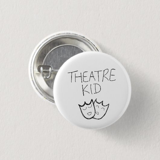 Knop Theater-Kind Ronde Button 3,2 Cm (Voorkant /achterkant)