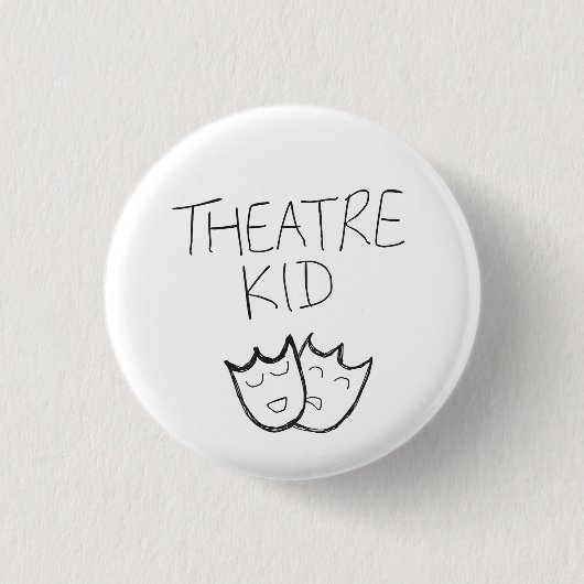 Knop Theater-Kind Ronde Button 3,2 Cm (Voorkant)