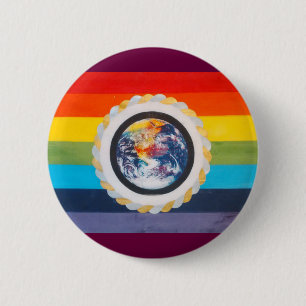 Knop Unity Flag Ronde Button 5,7 Cm