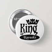 Knop van Karaoke Ronde Button 5,7 Cm (Voorkant /achterkant)