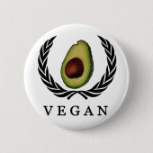 Knop Vegan avocado Ronde Button 5,7 Cm (Voorkant)