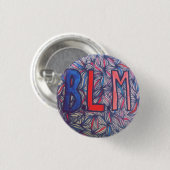 Knop voor Black Lives Matter Ronde Button 3,2 Cm (Voorkant /achterkant)