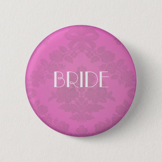 Knop voor bride sjabloon ronde button 5,7 cm (Voorkant)