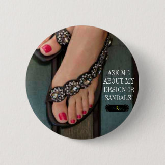 knop voor vezelkabels en -klonen ronde button 5,7 cm